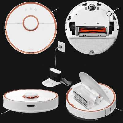 小米扫地机器人3D模型下载